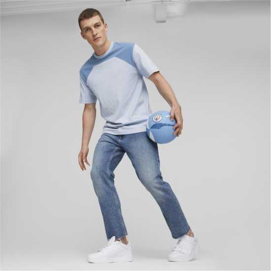 Puma Manchester City Football Culture T-Shirt 2023 2024 Adults  