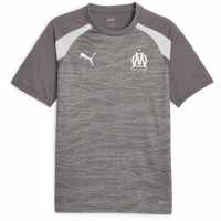 Puma Olympique De Marseille Pre Match Shirt 2023 2024 Adults White Мъжки ризи