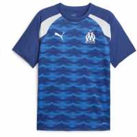 Puma Olympique De Marseille Pre Match Shirt 2023 2024 Adults Puma Royal Мъжки ризи