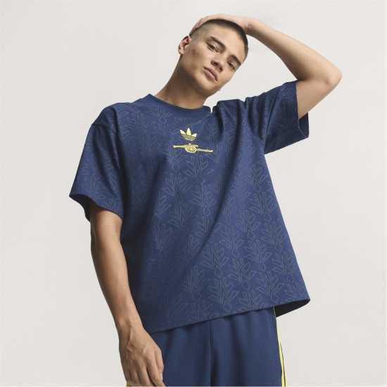 Adidas Arsenal Originals Lifestyle T-Shirt 25/26 Mens Adidas Arsenal Originals Lifestyle T-Shirt 25/26 Mens