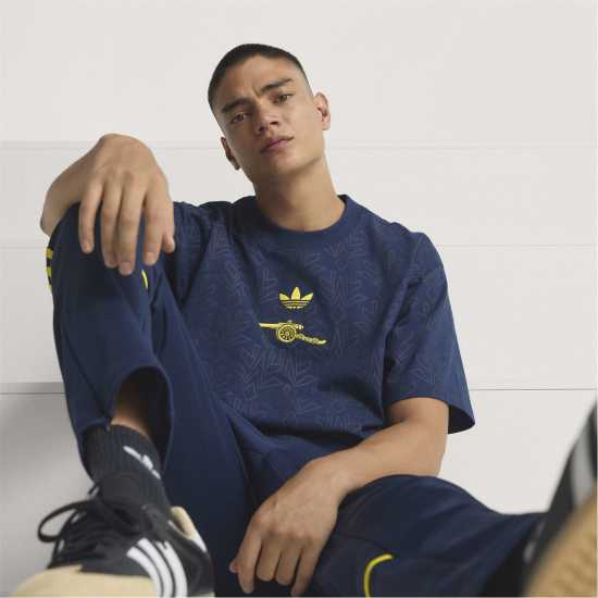 Adidas Arsenal Originals Lifestyle T-Shirt 25/26 Mens Adidas Arsenal Originals Lifestyle T-Shirt 25/26 Mens