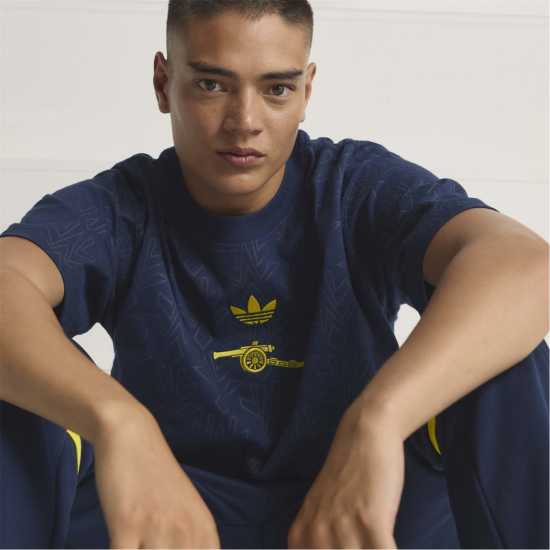 Adidas Arsenal Originals Lifestyle T-Shirt 25/26 Mens Adidas Arsenal Originals Lifestyle T-Shirt 25/26 Mens