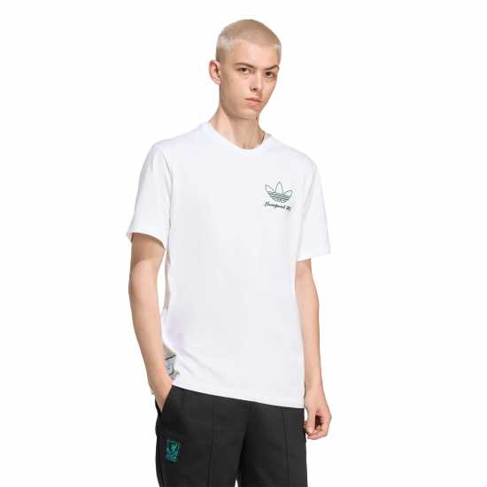 Adidas Liverpool Terrace Icons Graphic T-Shirt Adults Adidas Liverpool Terrace Icons Graphic T-Shirt Adults