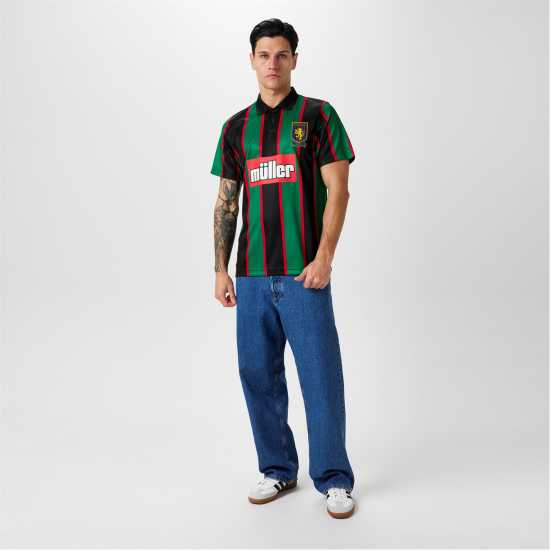 Score Draw Aston Villa Retro Away Shirt '94 Adults Score Draw Aston Villa Retro Away Shirt '94 Adults