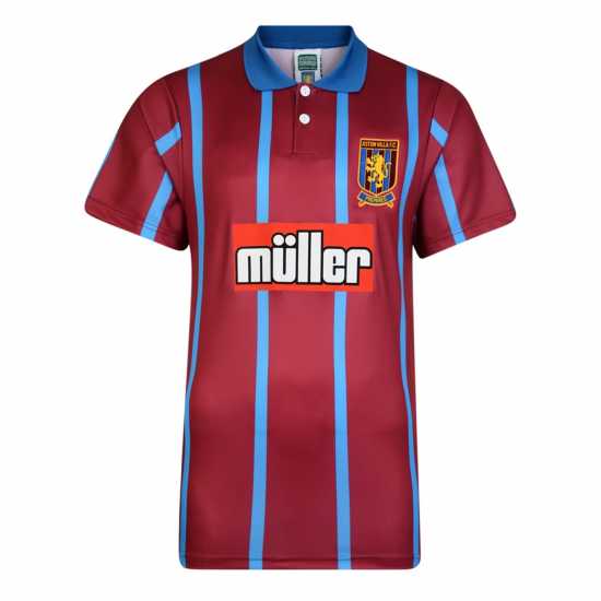 Score Draw Aston Villa Retro Home Shirt '94 Adults Score Draw Aston Villa Retro Home Shirt '94 Adults