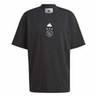 Adidas Ajax Amsterdam Lifestyler T-Shirt 2023 2024 Adults