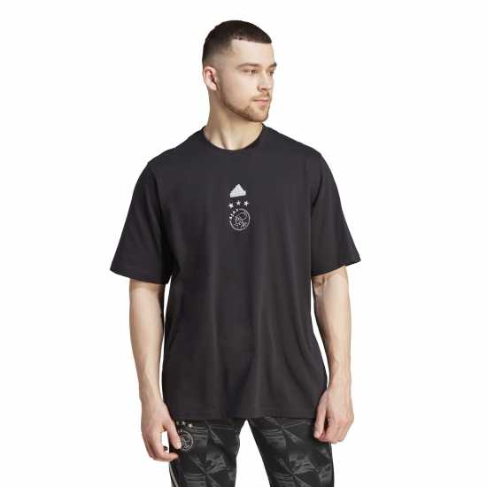 Adidas Ajax Amsterdam Lifestyler T-Shirt 2023 2024 Adults  Мъжки ризи
