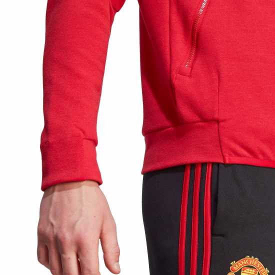 Adidas Manchester United Anthem Jacket 2023 2024 Adults  Футболни тренировъчни якета