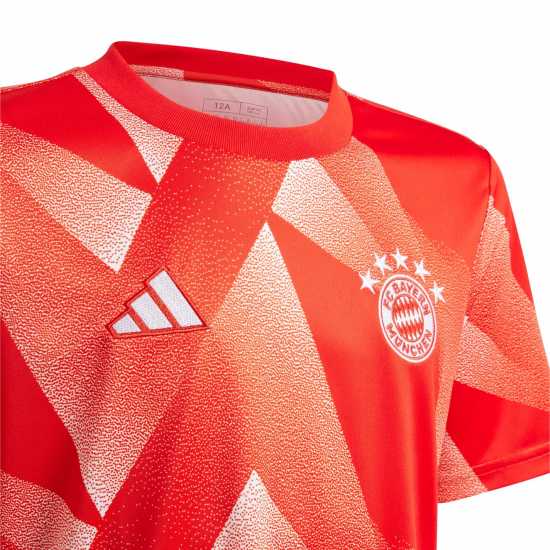 Adidas Bayern Munich Pre Match Shirt Juniors 2023 2024  Детски тениски и фланелки