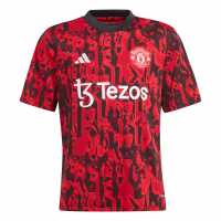 Adidas Manchester United Pre Match Shirt 2023 2024 Juniors  Детски тениски и фланелки