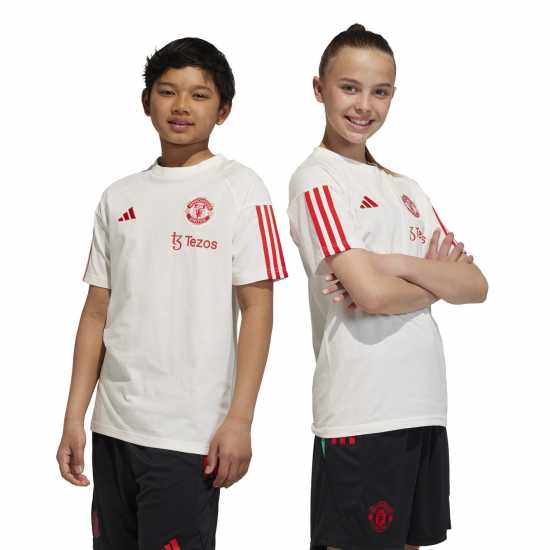 Adidas Manchester United Training Shirt 2023 2024 Juniors  Детски тениски и фланелки