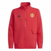 Adidas Manchester United Anthem Jacket 2023 2024 Juniors  Футболни тренировъчни якета