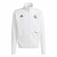 Adidas Real Madrid Anthem Jacket 2023 2024 Adults  Футболни тренировъчни якета