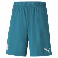 Puma Manchester City Shorts 2022 2023 Adults Blue/White Мъжки къси панталони