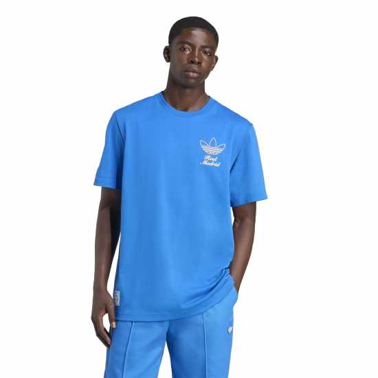Adidas Мъжка Риза Real Madrid Icons Graphic T-Shirt Mens  