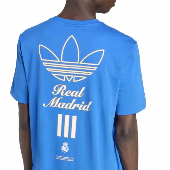 Adidas Мъжка Риза Real Madrid Icons Graphic T-Shirt Mens  