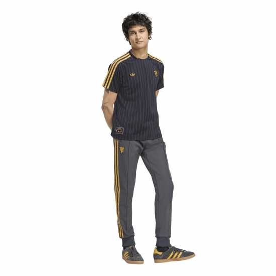Adidas Мъжки Анцуг Manchester United Icons Tracksuit Bottoms Mens Adidas Мъжки Анцуг Manchester United Icons Tracksuit Bottoms Mens
