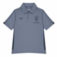 Детска Блуза С Яка Castore Aston Villa Training Polo Shirt Juniors  Детски тениски тип поло
