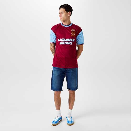 Score Draw West Ham United '94 Home Jersey Mens Score Draw West Ham United '94 Home Jersey Mens