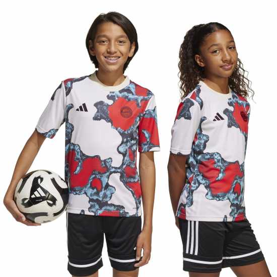 Adidas Bayern Munich Prematch Shirt 2024 2025 Juniors  Детски тениски и фланелки