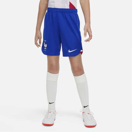 Детски къси панталони Nike France Away Shorts 2022 Juniors Nike France Away Shorts 2022 Juniors Детски къси панталони