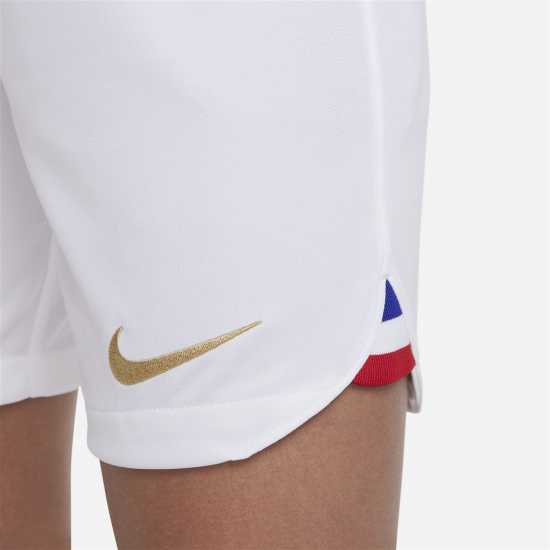 Детски къси панталони Nike Детски Шорти France 2022 Home Shorts Juniors Nike Детски Шорти France 2022 Home Shorts Juniors Детски къси панталони