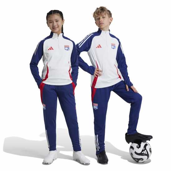 Adidas Детски Анцуг Olympique Lyonnais Tiro 24 Training Tracksuit Bottoms Juniors  Детски долнища за бягане