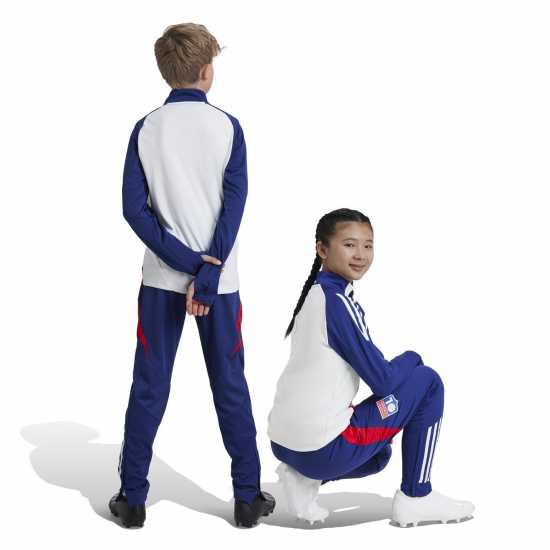 Adidas Детски Анцуг Olympique Lyonnais Tiro 24 Training Tracksuit Bottoms Juniors  Детски долнища за бягане