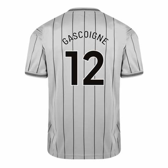 Футболни отбори и стоки Score Draw Gascoigne Newcastle United Retro Away Shirt 1984 Adults Score Draw Gascoigne Newcastle United Retro Away Shirt 1984 Adults Футболни отбори и стоки