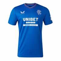 Домакинска Футболна Фланелка Rangers Home Shirt 2023 2024 Adults  