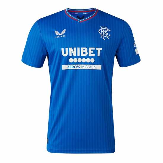 Домакинска Футболна Фланелка Rangers Home Shirt 2023 2024 Adults  