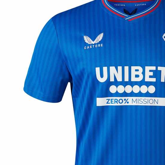 Домакинска Футболна Фланелка Rangers Home Shirt 2023 2024 Adults  