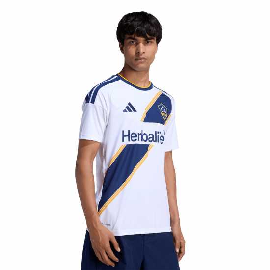 Adidas Mens La Galaxy Home Football 2026 2027 Shirt Adidas Mens La Galaxy Home Football 2026 2027 Shirt
