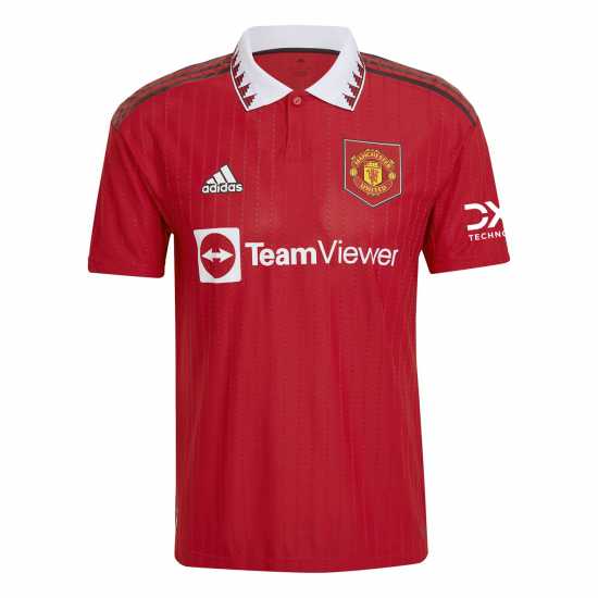 Adidas Manchester United Fc Home Authentic Shirt 2022 2023 Mens  Футболна разпродажба