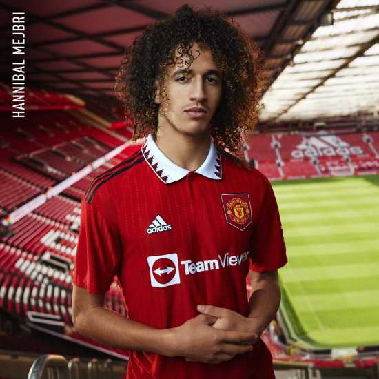 Adidas Manchester United Fc Home Authentic Shirt 2022 2023 Mens  Футболна разпродажба