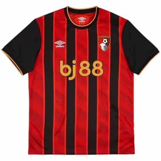 Umbro Домакинска Футболна Фланелка Bournemouth Home Shirt 2025 2026 Mens Umbro Домакинска Футболна Фланелка Bournemouth Home Shirt 2025 2026 Mens