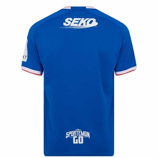 Домакинска Футболна Фланелка Castore Rangers Home Shirt Mens 2023 2024  Мъжко облекло за едри хора