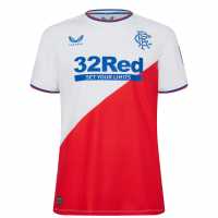 Castore Rangers Authentic Away Shirt 2022 2023 Adults  Мъжко облекло за едри хора