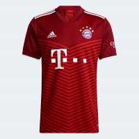 Adidas Домакинска Футболна Фланелка Bayern Munich Home Shirt 2021 2022  Мъжко облекло за едри хора