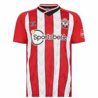 Домакинска Футболна Фланелка Hummel Southampton Home Shirt 2021 2022 Adults  Мъжко облекло за едри хора