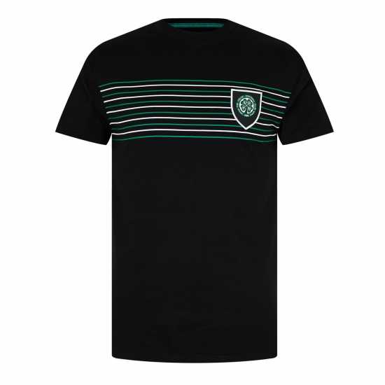 Футболни тренировъчни горнища Team Celtic Retro T-Shirt Adults Team Celtic Retro T-Shirt Adults Футболни тренировъчни горнища