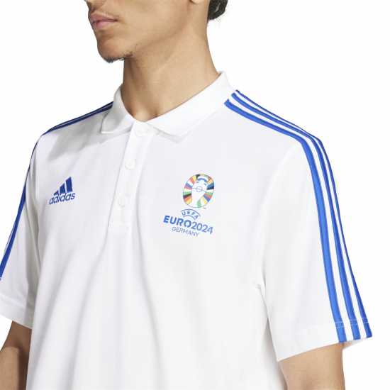 Adidas Мъжка Блуза С Яка Uefa Euro24™ Official Emblem Polo Shirt Mens  Мъжки ризи