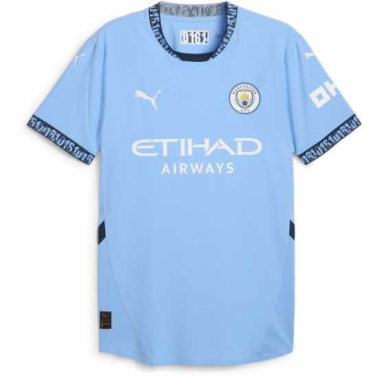 Puma Домакинска Футболна Фланелка Manchester City Authentic Home Shirt 2024 2025  