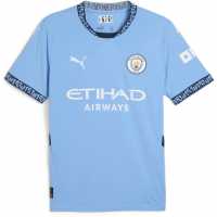 Puma Домакинска Футболна Фланелка Manchester City Home Shirt 2024 2025 Adults Puma Домакинска Футболна Фланелка Manchester City Home Shirt 2024 2025 Adults