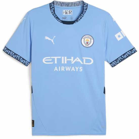 Puma Домакинска Футболна Фланелка Manchester City Home Shirt 2024 2025 Adults Puma Домакинска Футболна Фланелка Manchester City Home Shirt 2024 2025 Adults