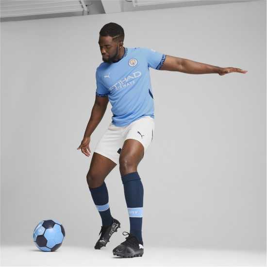 Puma Домакинска Футболна Фланелка Manchester City Home Shirt 2024 2025 Adults Puma Домакинска Футболна Фланелка Manchester City Home Shirt 2024 2025 Adults