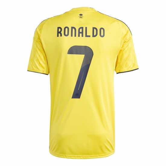 Adidas Домакинска Футболна Фланелка Al Nassr Ronaldo Home Shirt 2025 2026 Adults Adidas Домакинска Футболна Фланелка Al Nassr Ronaldo Home Shirt 2025 2026 Adults