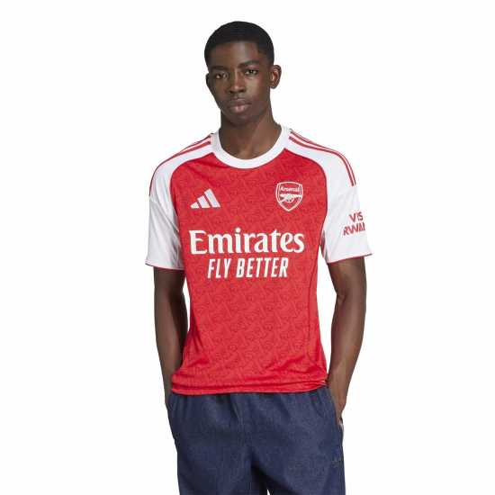 Adidas Домакинска Футболна Фланелка Arsenal Home Shirt 2025 2026 Adults Adidas Домакинска Футболна Фланелка Arsenal Home Shirt 2025 2026 Adults