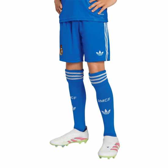 Adidas Real Madrid Third Shorts 2025 2026 Juniors Adidas Real Madrid Third Shorts 2025 2026 Juniors