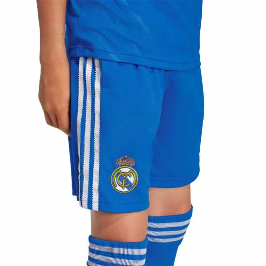 Adidas Real Madrid Third Shorts 2025 2026 Juniors Adidas Real Madrid Third Shorts 2025 2026 Juniors